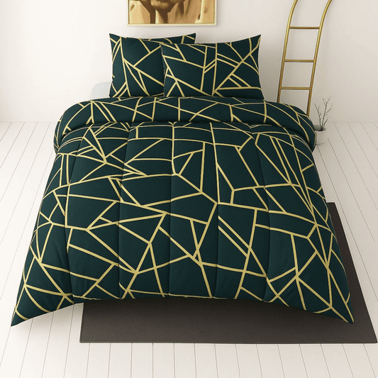 Electric - 3pcs Single Quilt Cover Set (Without Filling) - Zaraish.com