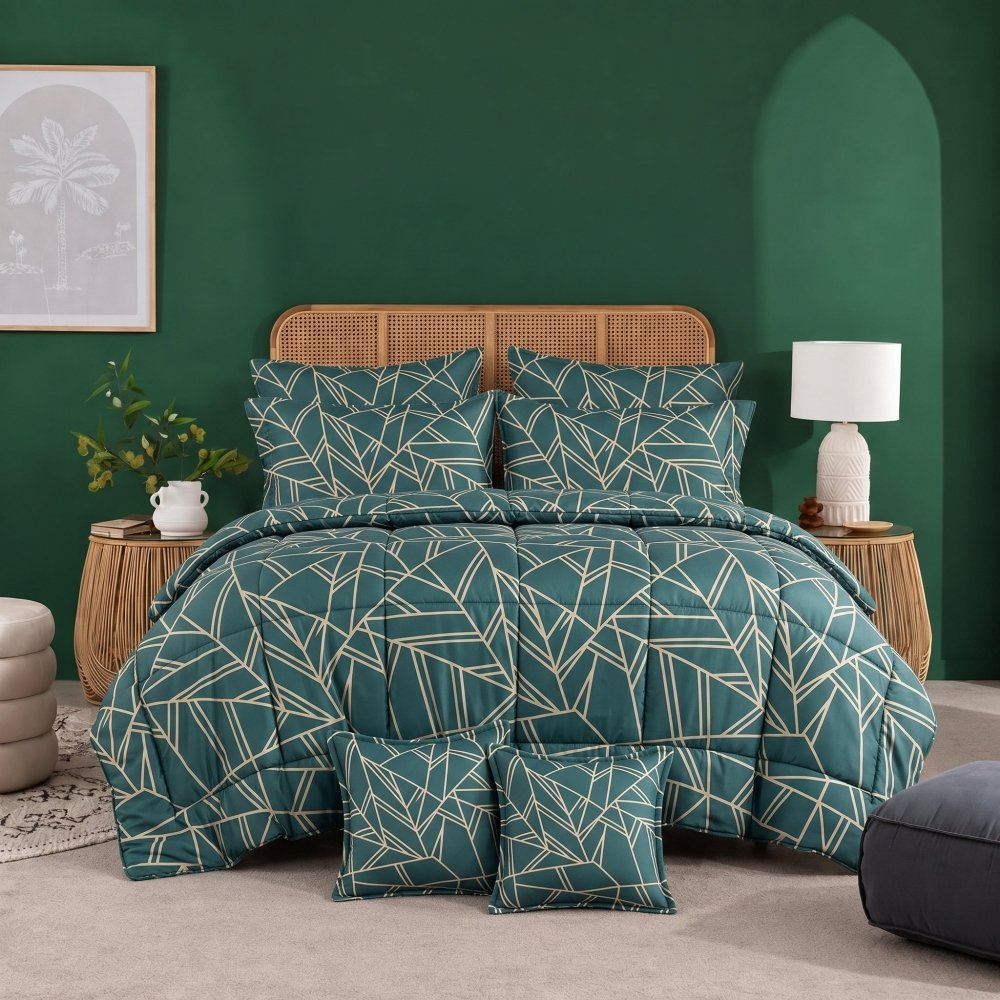 Electric - 8pcs Premium Comforter Set - Zaraish.com