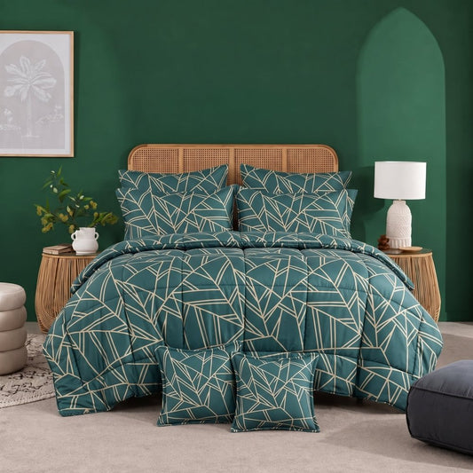 Electric - 8pcs Premium Comforter Set - Zaraish.com