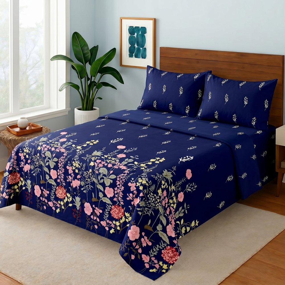 Evening Garden - Bedsheet Set - Zaraish.com