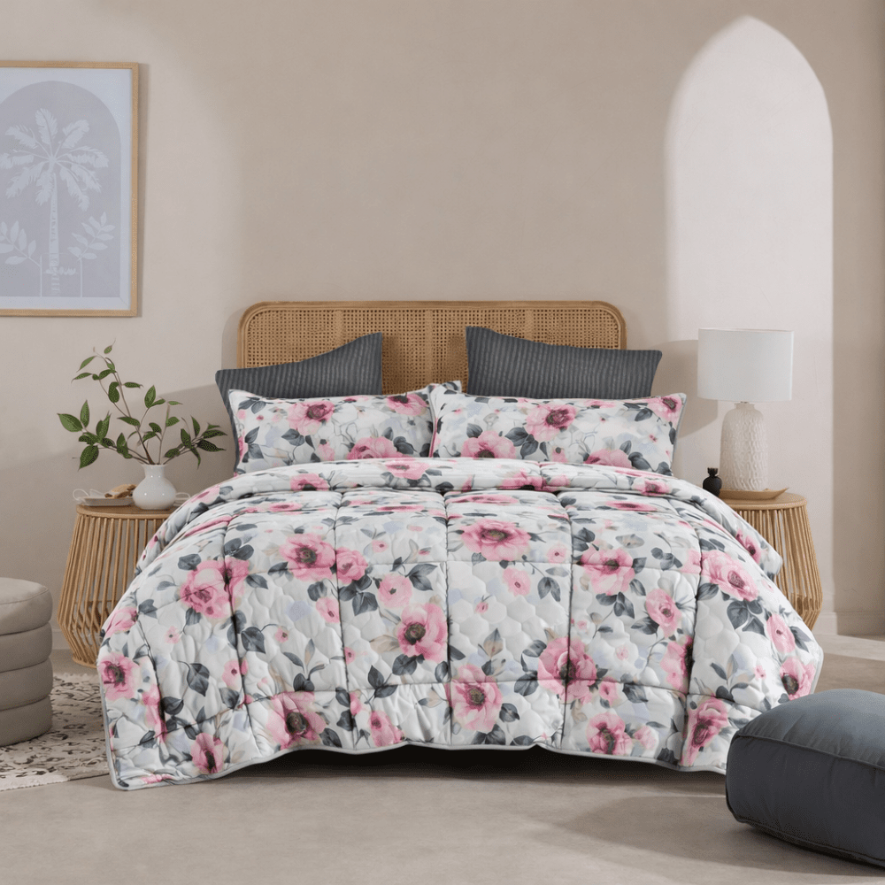 Flow - Premium Summer 6pcs Comforter Set - Zaraish.com