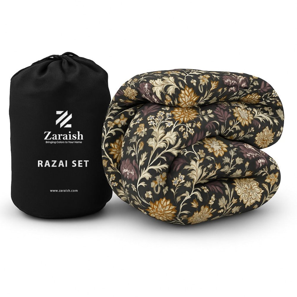 FOREST PATTA - WINTER RAZAI Set (HEAVY FILLING) - Zaraish.com