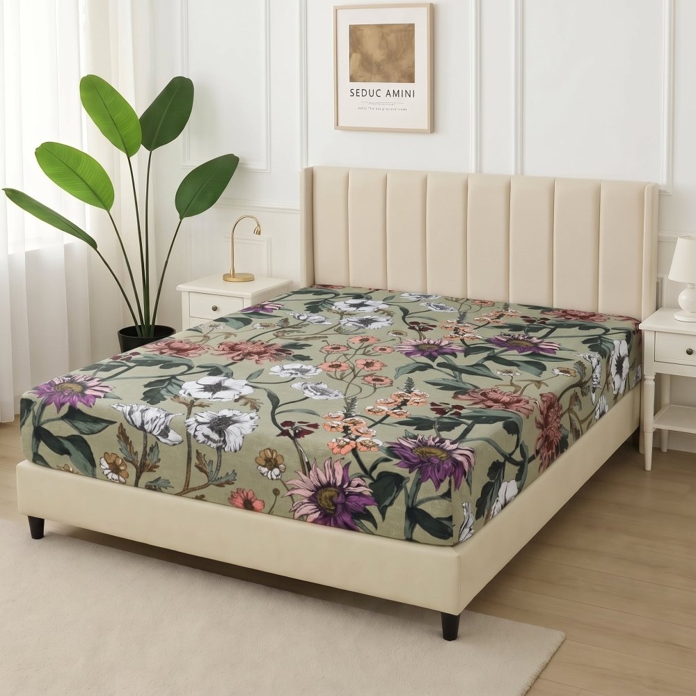 Green Forest - Only Fitted Sheet - Zaraish.com