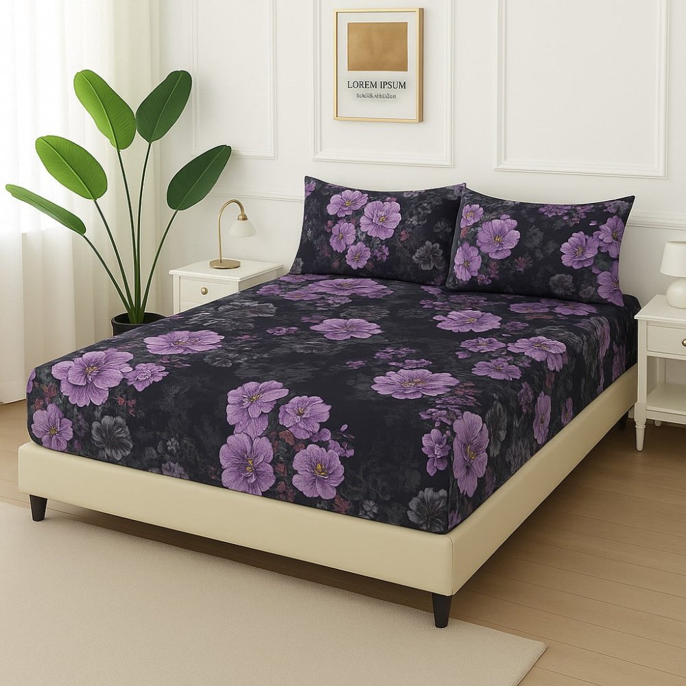 Jasmine - Fitted Bedsheet Set - Zaraish.com