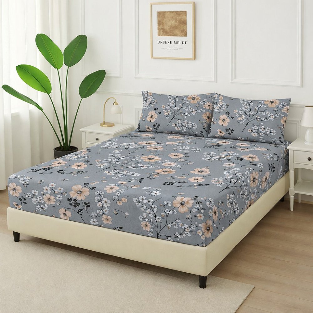 Lobelia - Fitted Bedsheet Set - Zaraish.com