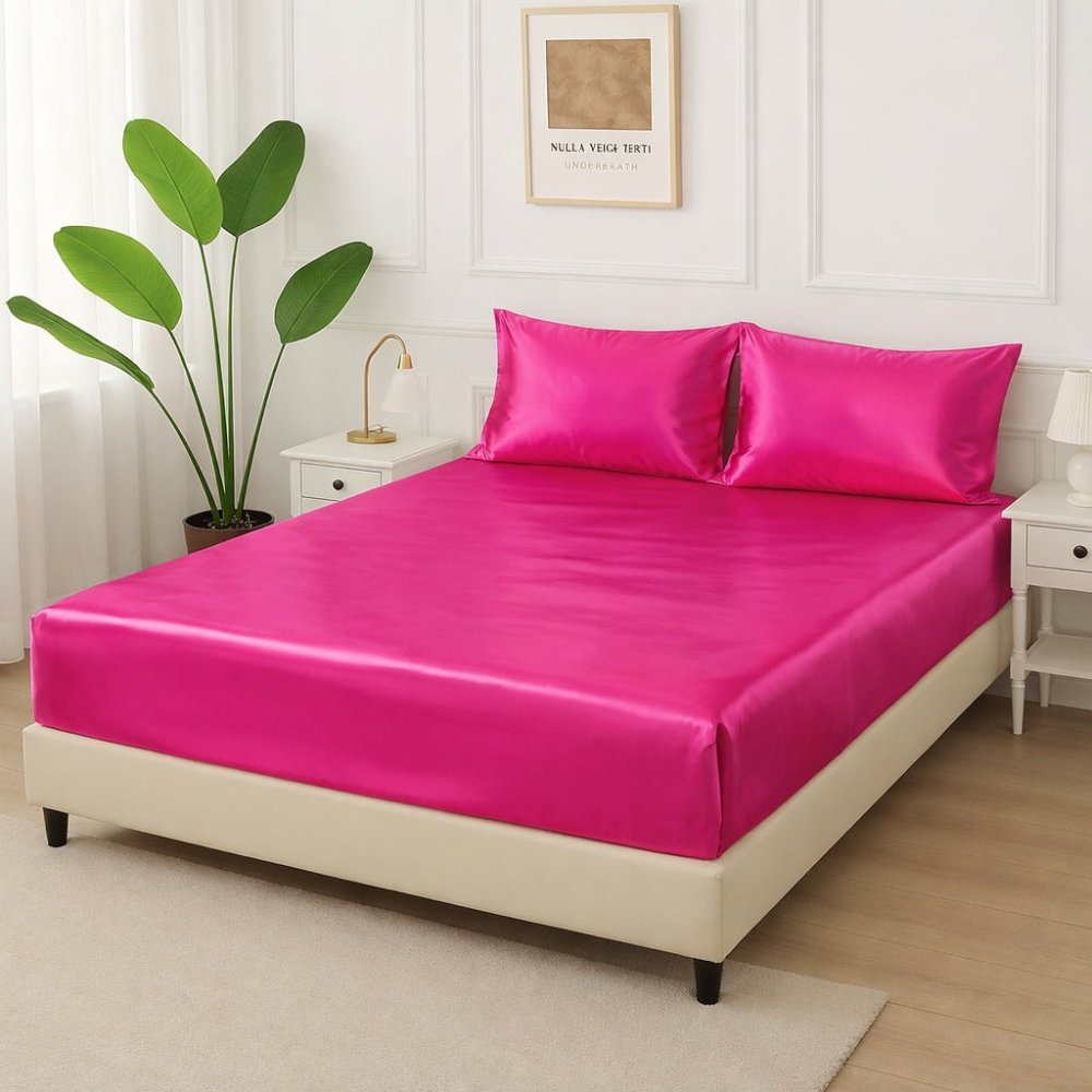 Majenta - Fitted Bedsheet Set - Zaraish.com
