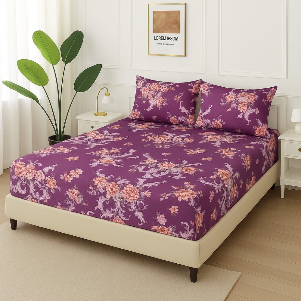 MAJESTY - Fitted Bedsheet Set - Zaraish.com