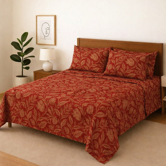 Maru - Bedsheet With 4 Pillow Covers - Zaraish.com