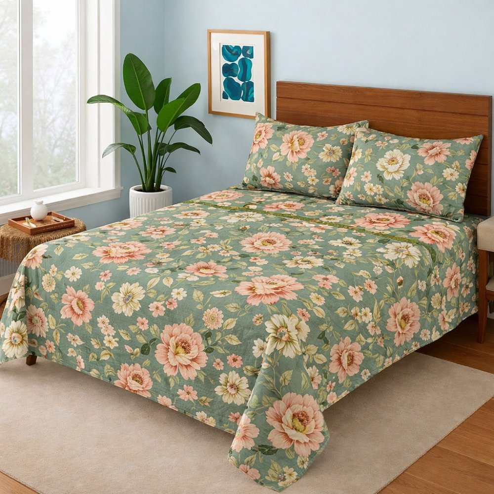 Mint - Bedsheet Set - Zaraish.com