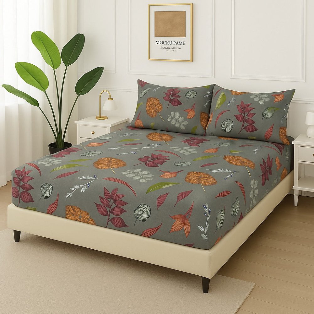 MULTI FOREST - Fitted Bedsheet Set - Zaraish.com