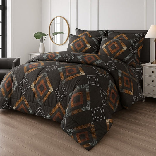 MULTI SQUARE - WINTER RAZAI Set (HEAVY FILLING) - Zaraish.com