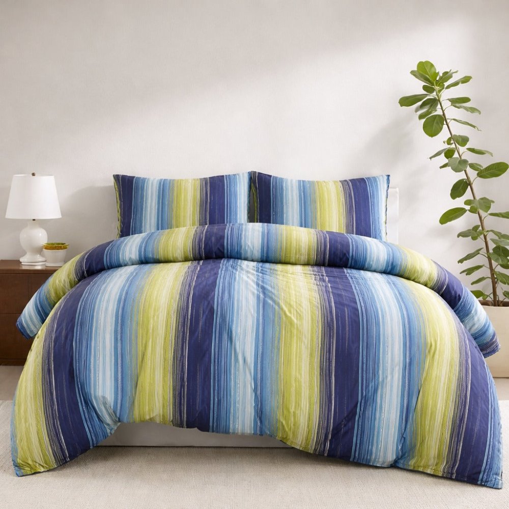 Multiple Lines - 6pcs Quilt Cover Set (Without Filling) - Zaraish.com