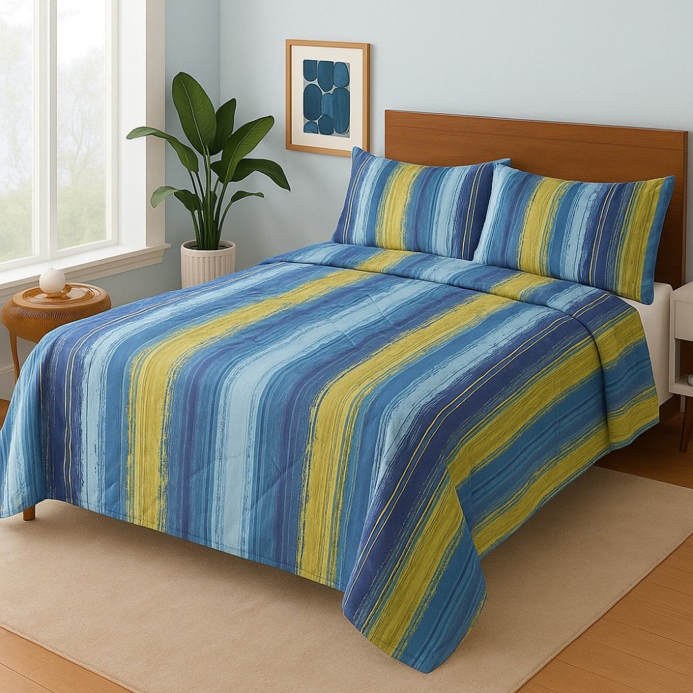 Multiple Lines - Bedsheet Set - Zaraish.com