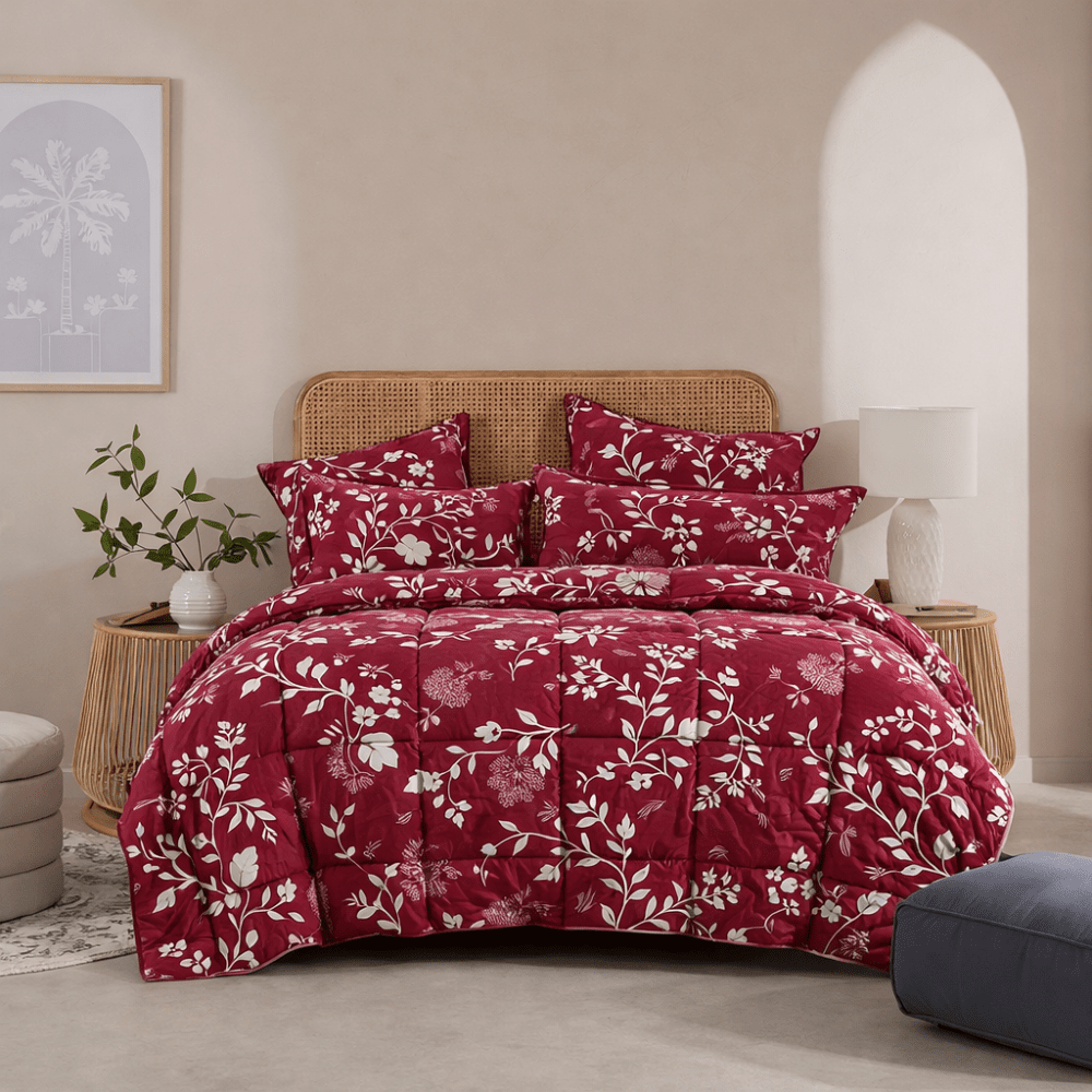 NUKES - 7pcs PREMIUM Summer Comforter Set (Light Filling) - Zaraish.com