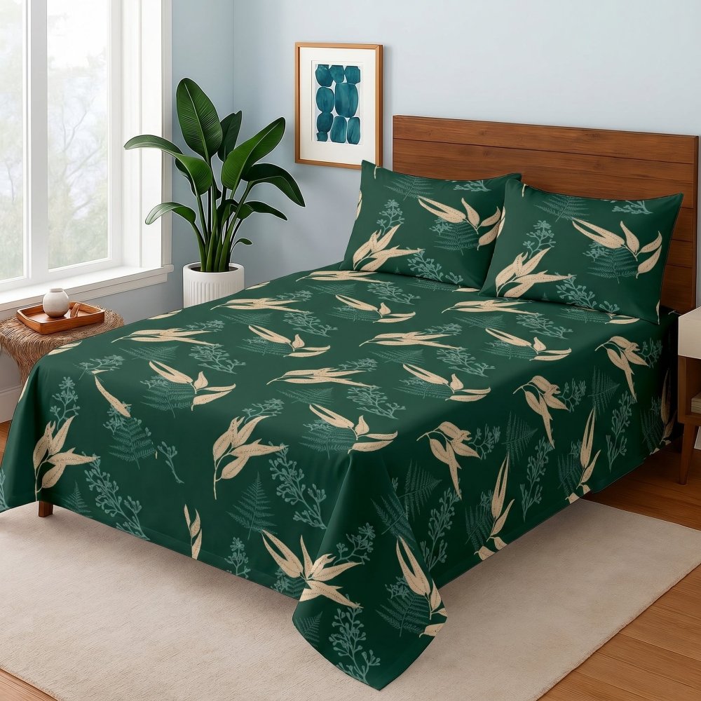 Olive Grove - Bedsheet Set - Zaraish.com