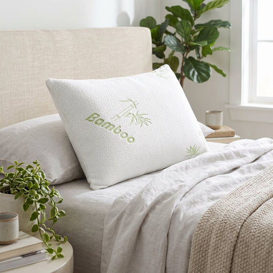 Premium Bamboo Pillow – Soft, Comfortable & Elegant Design - Zaraish.com