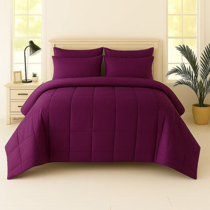 Purple Plain - WINTER RAZAI Set (HEAVY FILLING) - Zaraish.com