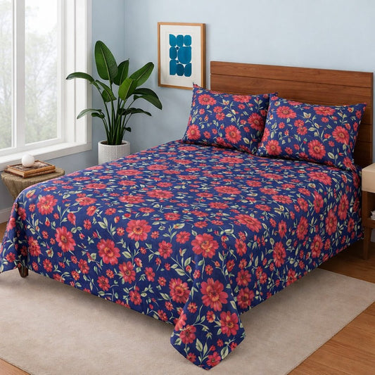 Rose lily - Bedsheet Set - Zaraish.com