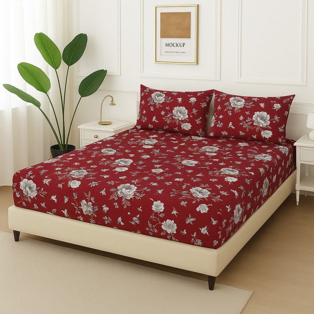 Roses - Fitted Bedsheet Set - Zaraish.com