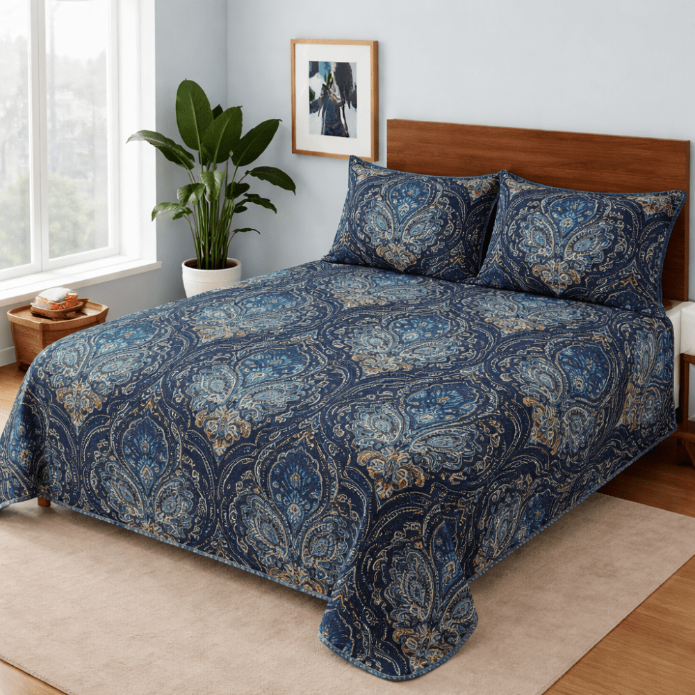 Royal Paisley - Bedsheet Set - Zaraish.com