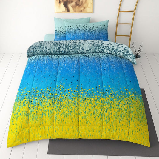 Saag - Single Razai Set - Zaraish.com