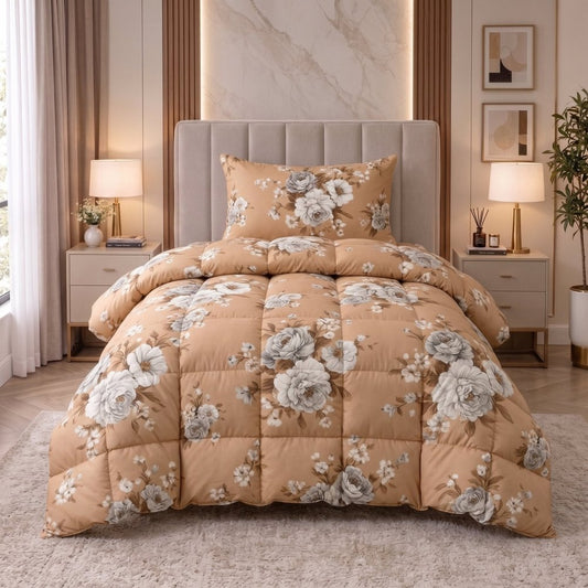 Skin Tulip - Single Razai Set - Zaraish.com