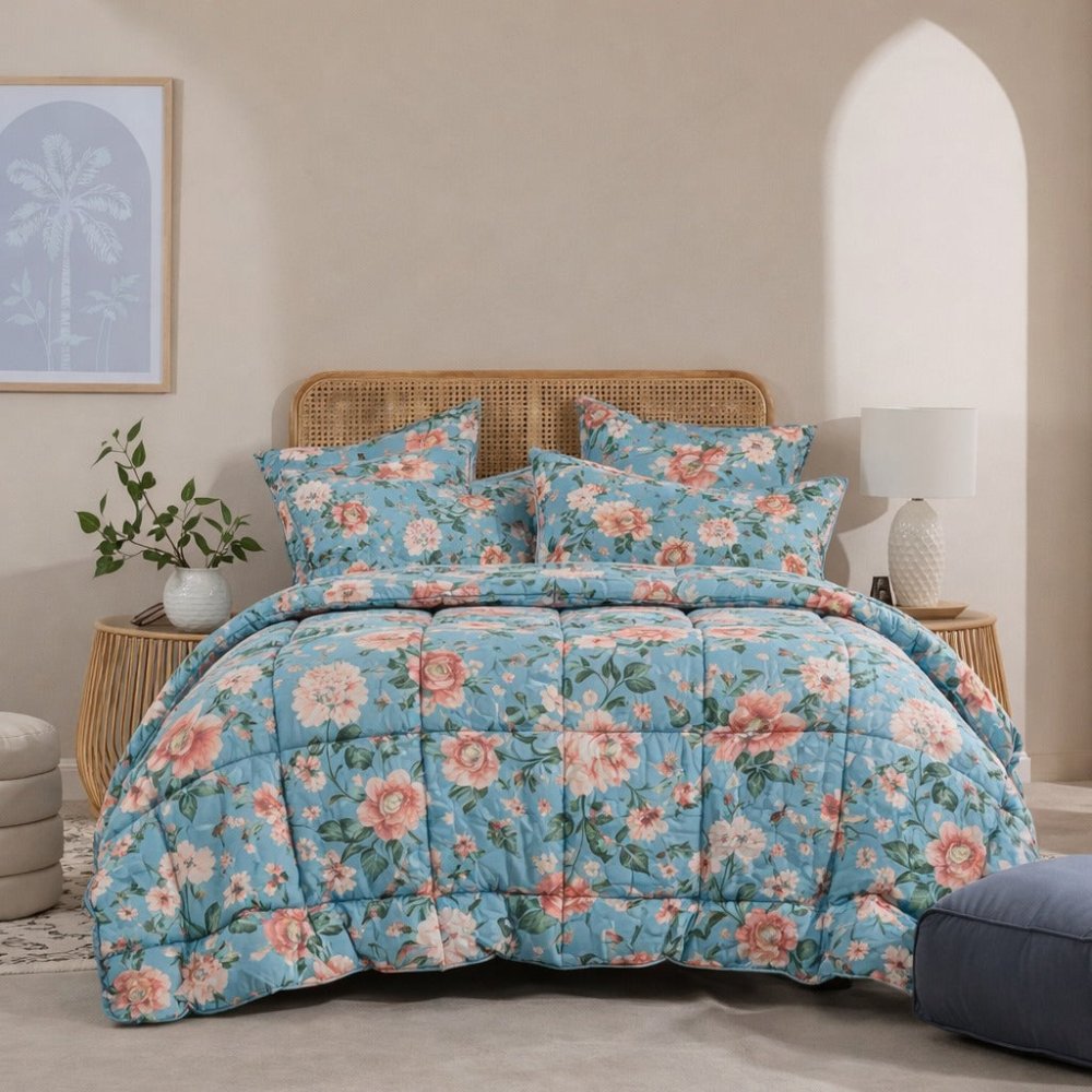 Sky Whisper - 6pcs Premium Comforter Set - Zaraish.com