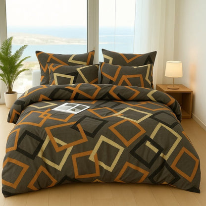Square - 6pcs Duvet Cover Set (Without Filling) - Zaraish.com