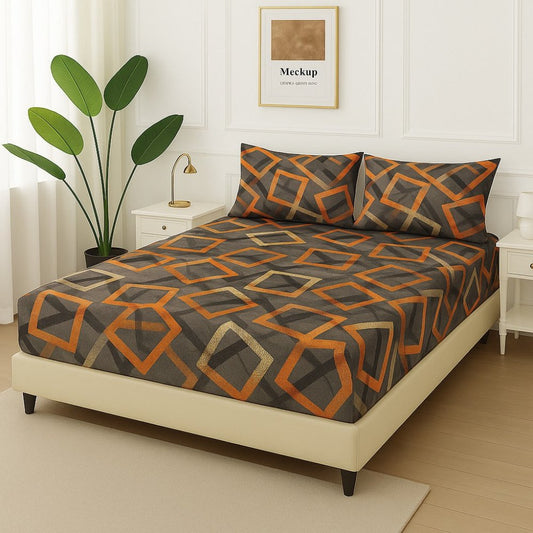 SQUARE - Fitted Bedsheet Set - Zaraish.com
