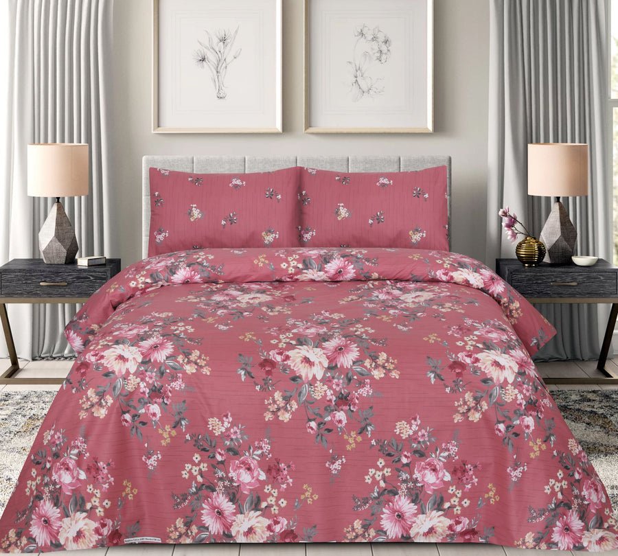 Tea Flower - Bedsheet Set - Zaraish.com