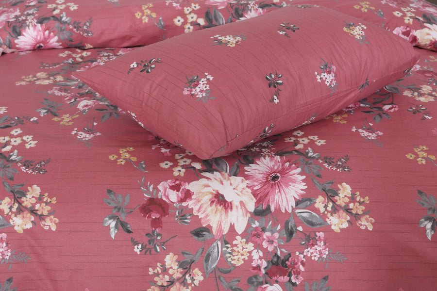 Tea Flower - Bedsheet Set - Zaraish.com