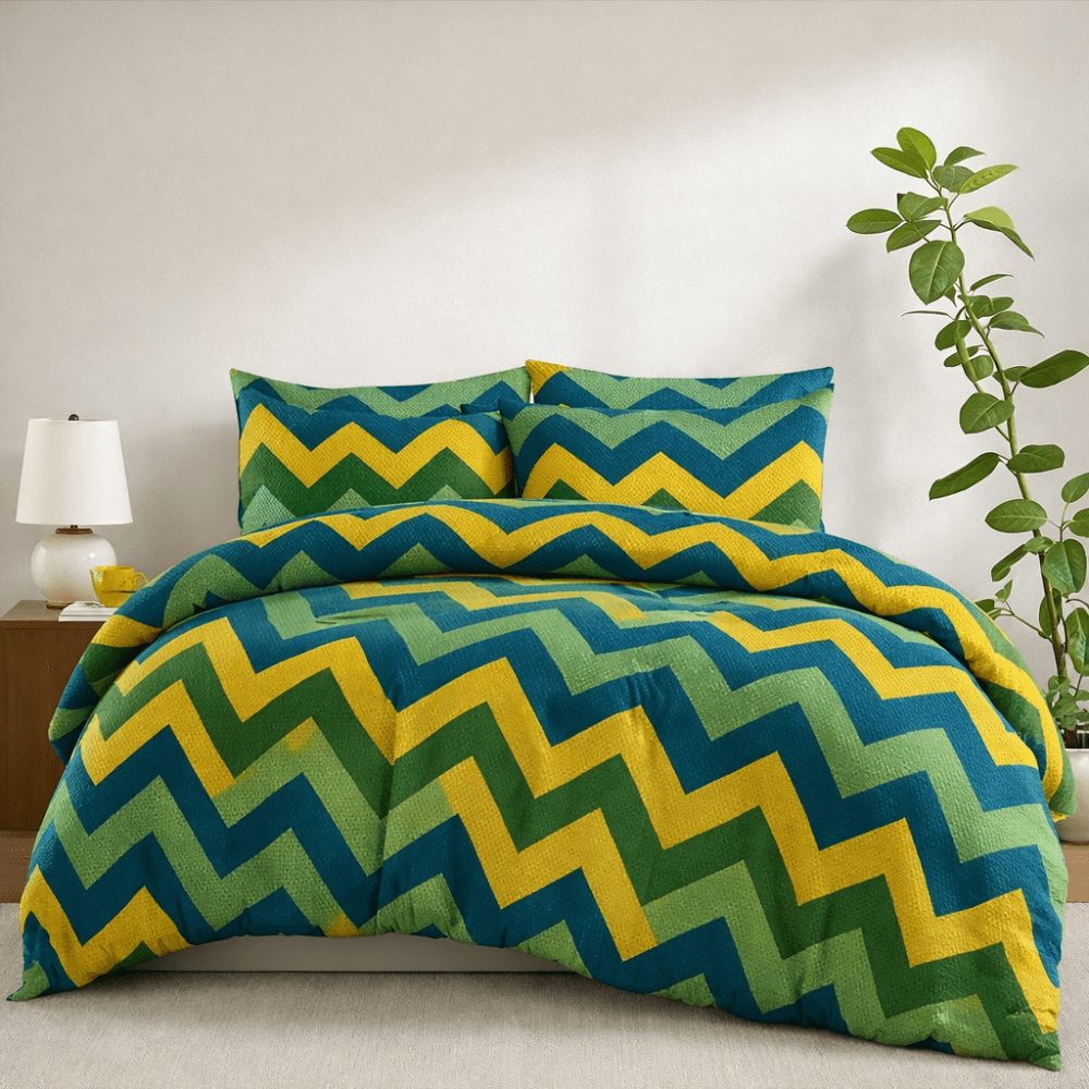 TikTok - 6pcs Quilt Cover Set (Without Filling) - Zaraish.com