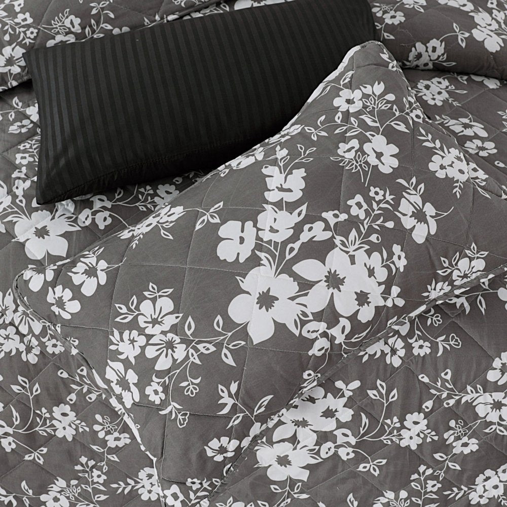 White Tulip - Premium Summer 6pcs Comforter Set - Zaraish.com