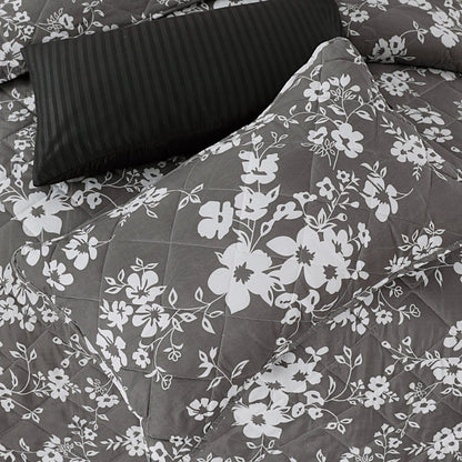 White Tulip - Premium Summer 6pcs Comforter Set - Zaraish.com