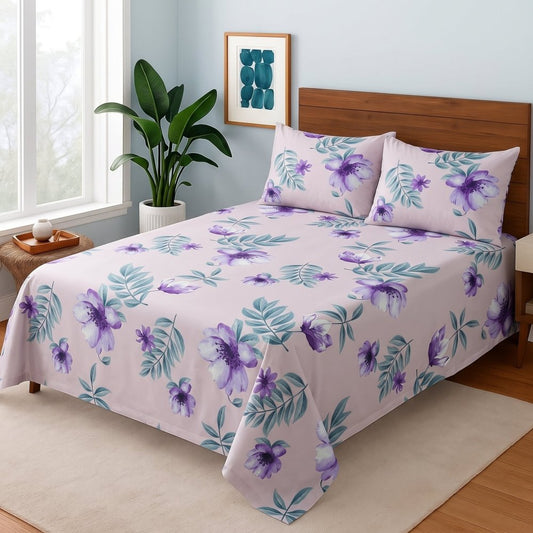Wisteria Breeze - Bedsheet Set - Zaraish.com