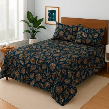 Zaku Brown Bedspread - 6 Pcs - Zaraish.com