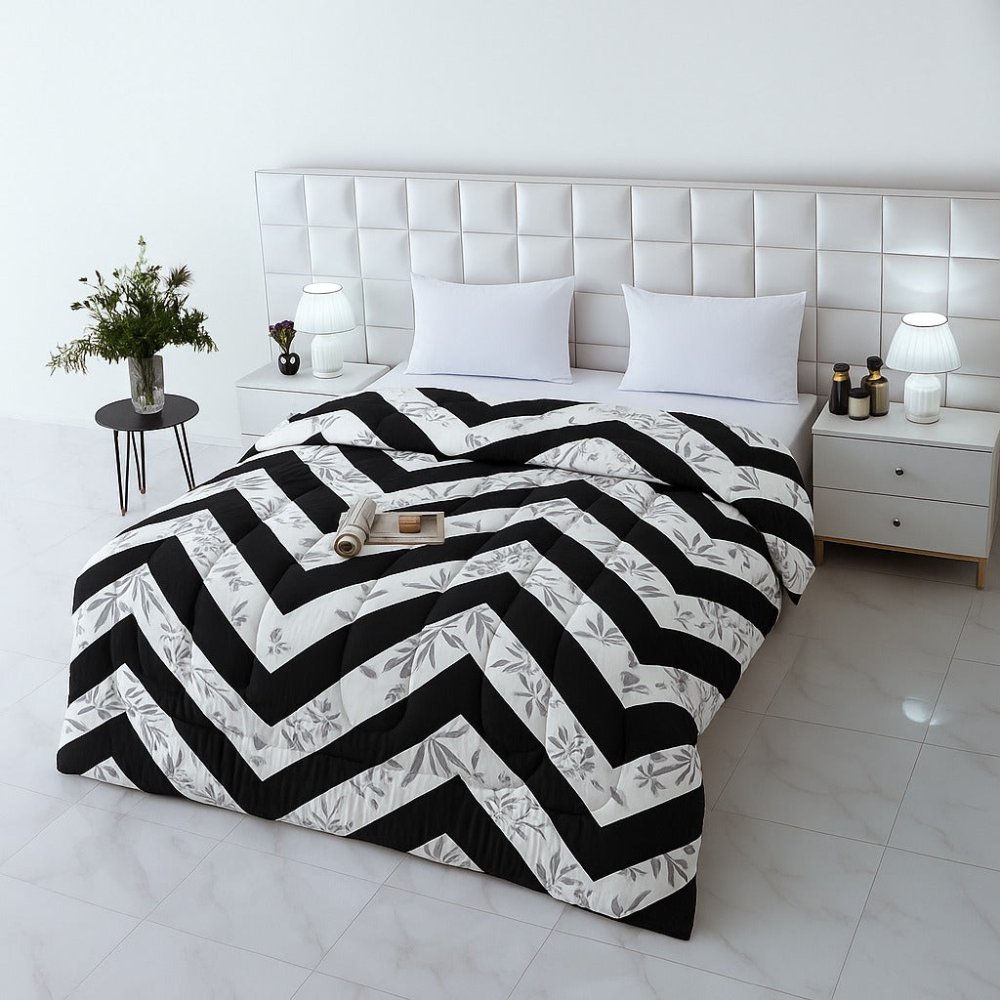 ZIGZAG - ONLY KING SIZE WINTER RAZAI (HEAVY FILLING) - Zaraish.com