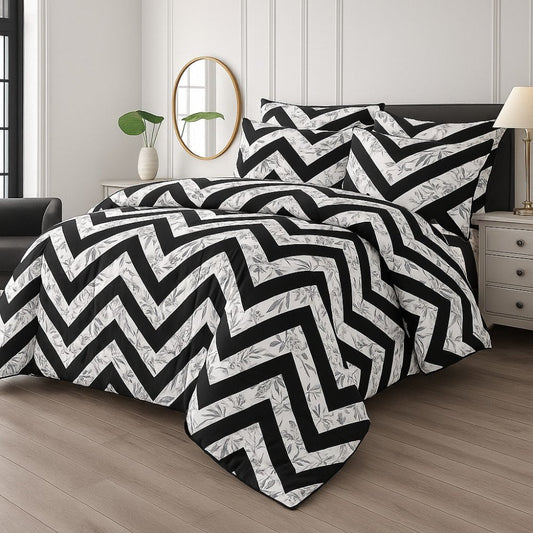 ZIGZAG - WINTER RAZAI Set (HEAVY FILLING) - Zaraish.com