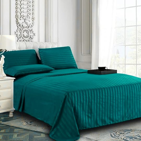 Zink Stripe - Bedsheet Set - Zaraish.com