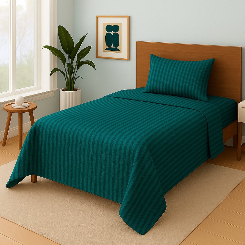 ZINK STRIPE- Single Bedsheet Set - Zaraish.com