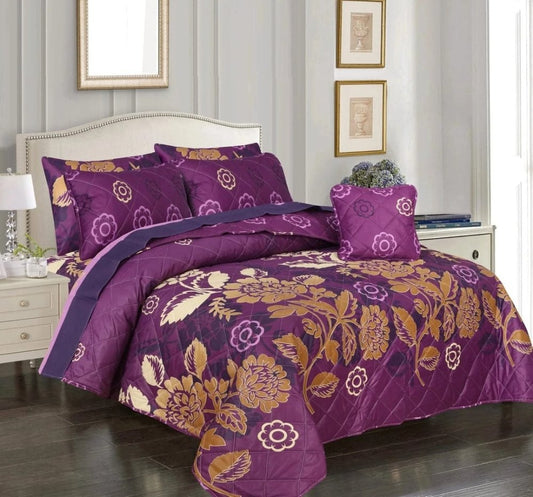 Blissful - 7pcs Summer Comforter Set (Light Filling) - Zaraish.com