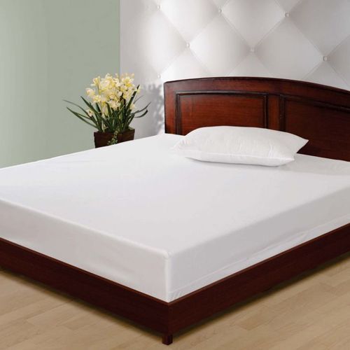 Waterproof Terry Mattress Protector Single (White)